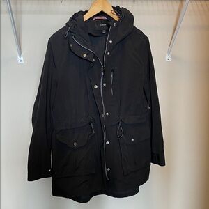 J Crew Perfect Lightweight Rain Jacket